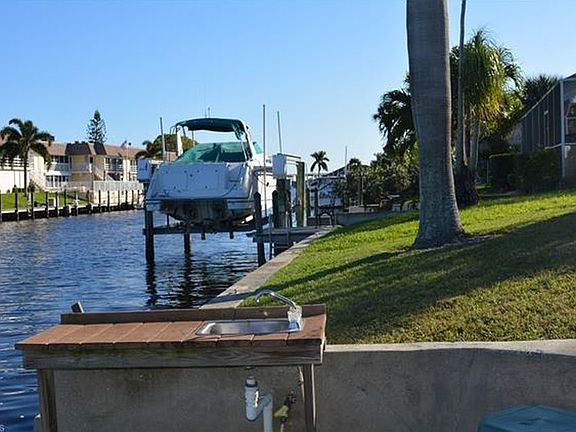 View in back looking to the bridge & river