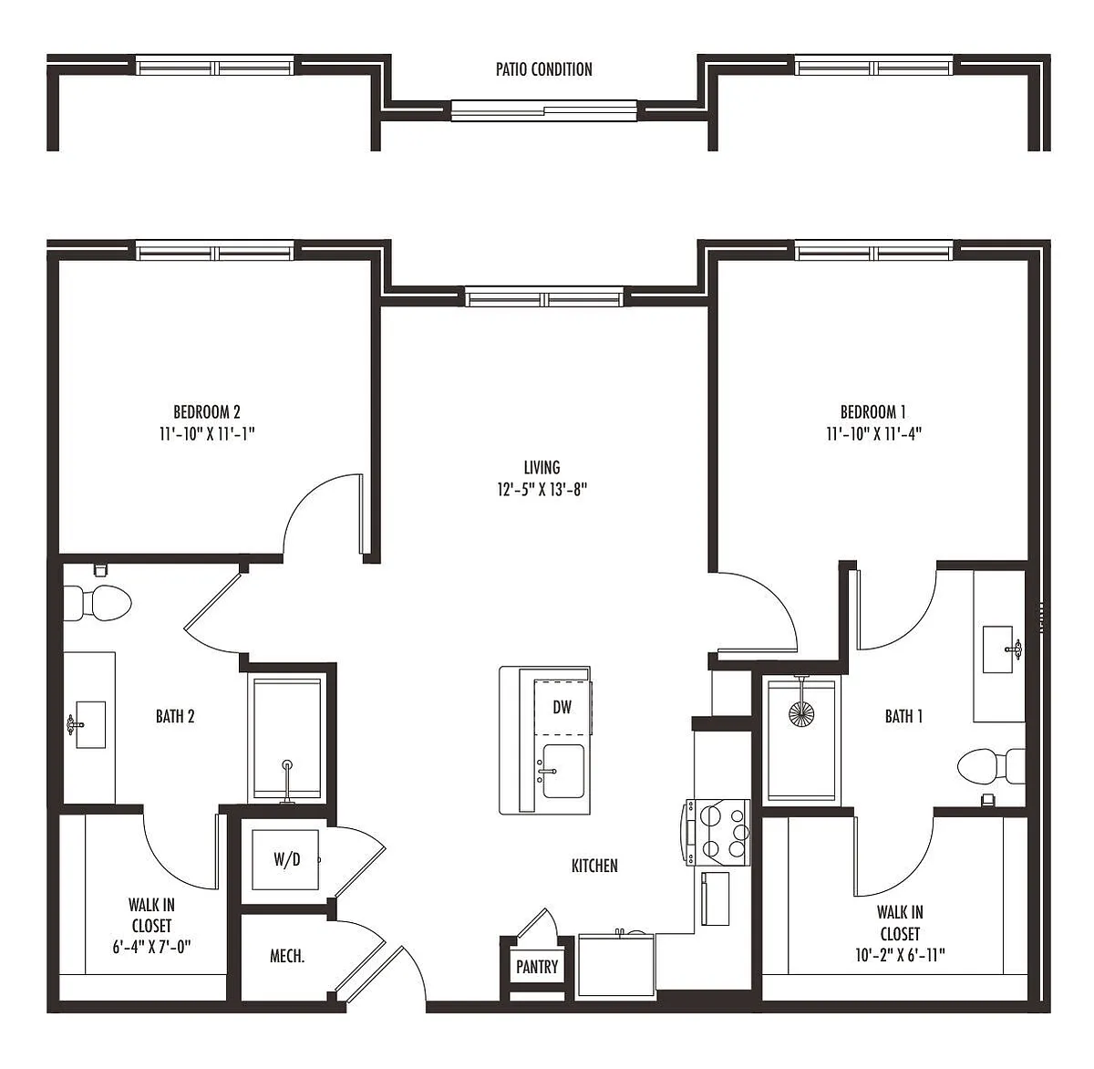 Floor plan B1-A