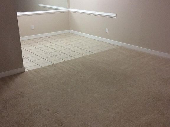 Dining room open to living room