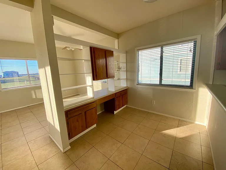 View of dining/office looking towards living area