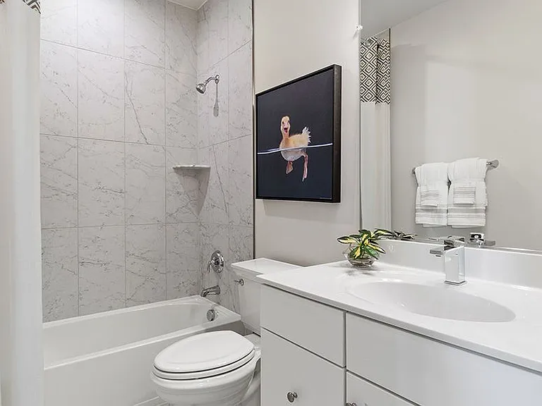 Basement suite full bath.