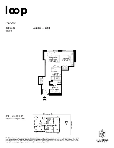 Floor plan 403