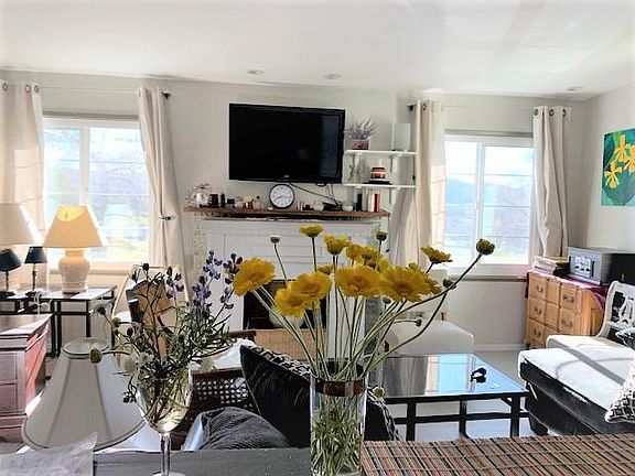 Living room viewed from dining area