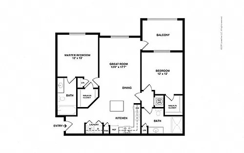 Floor plan Prado