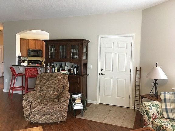 FRONT DOOR in LIVING ROOM