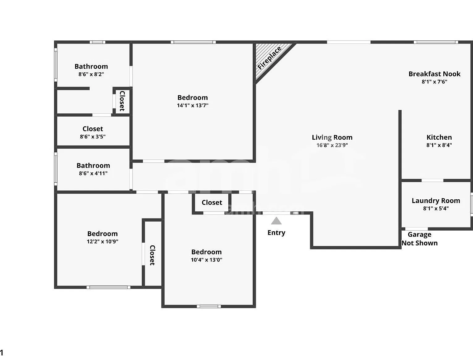 3 bed, 2.0 bath, 1327 sqft, $1,975 — Photo 2