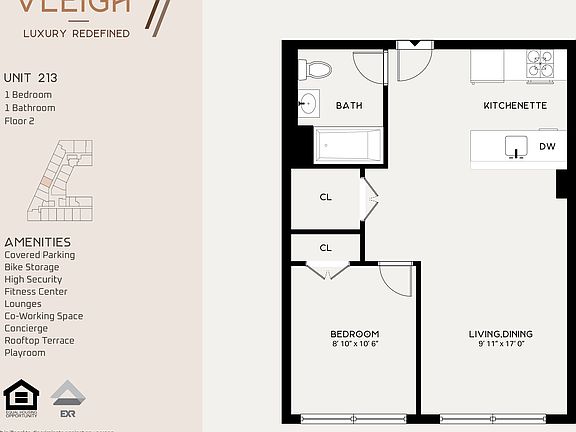 2nd image of 77-63 Vleigh Pl #213