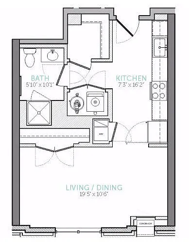 Floor plan 3-S1