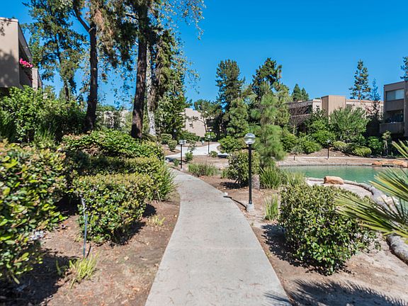 Peaceful walkways in complex