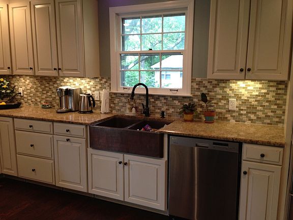 Farm House Sink with granite