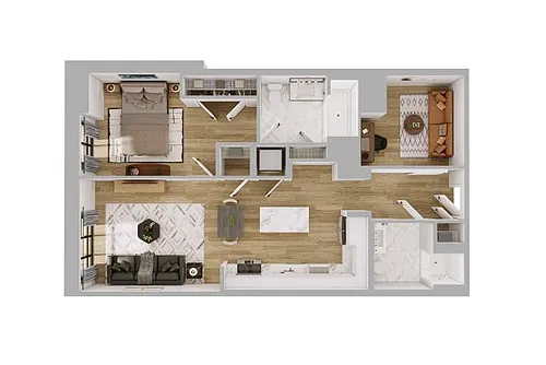 Floor plan A1E