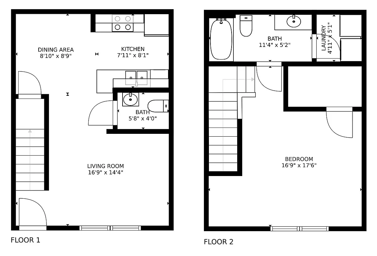 Floor plan Mill Creek