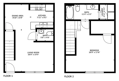 Floor plan Mill Creek