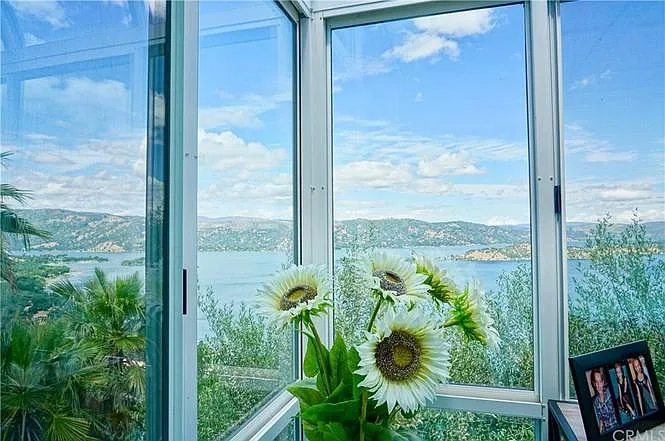 all glass bedroom