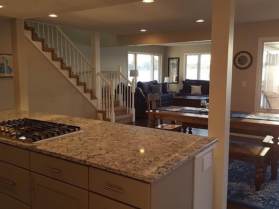 View from the main floor kitchen