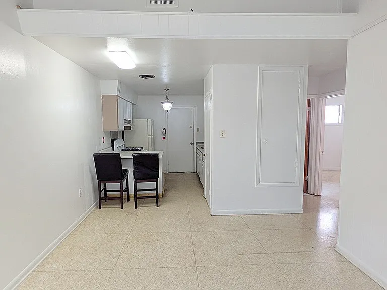Living room, kitchen