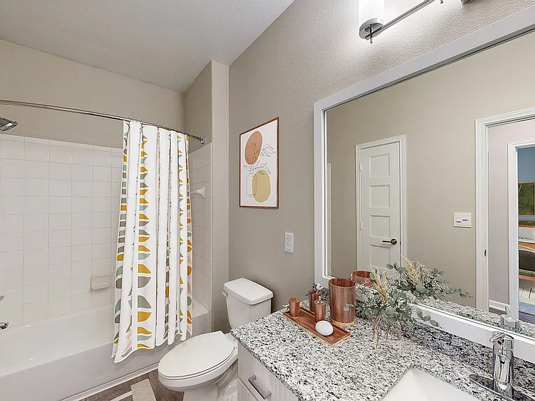 Spacious Bathroom