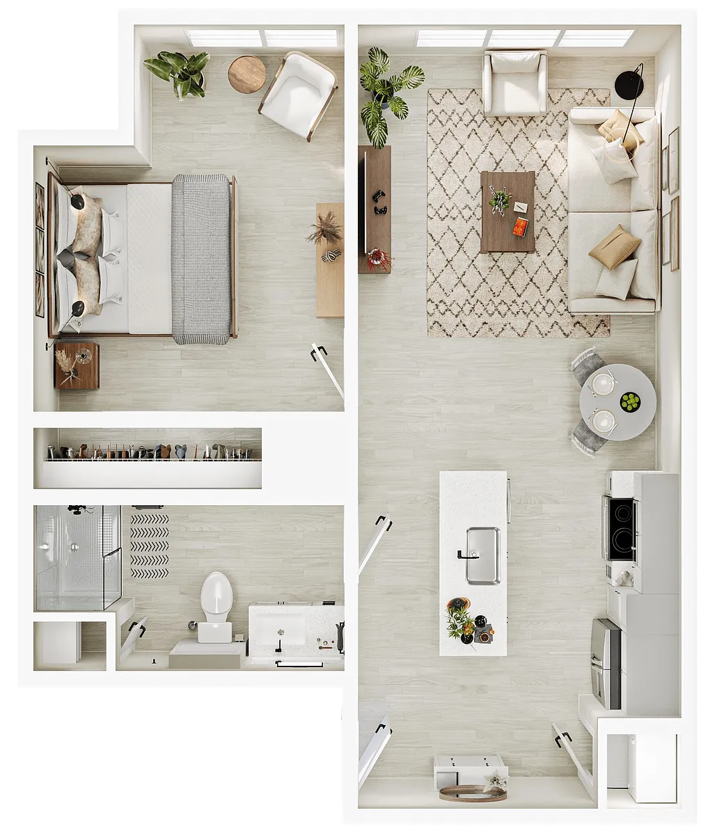 Floor plan A8