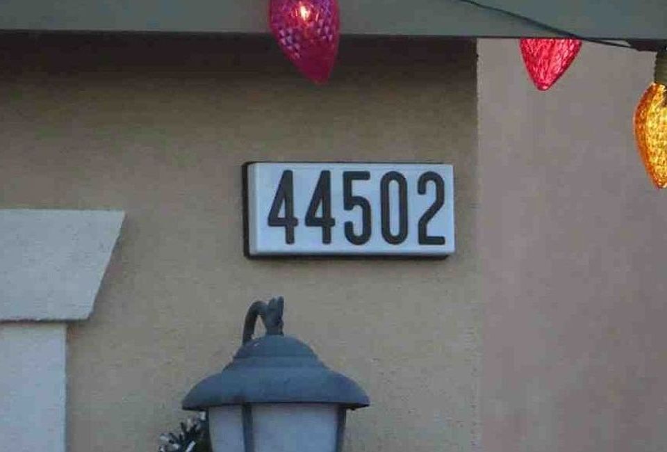 Exterior Address Verification
