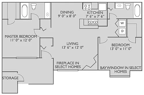 Floor plan Classic Rimini
