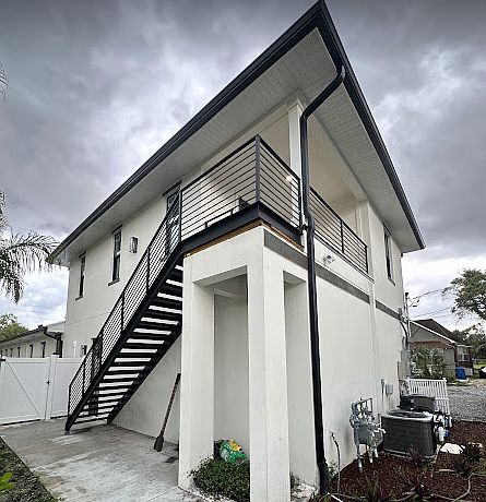 Second story apartment