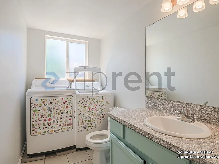 Laundry and Bathroom