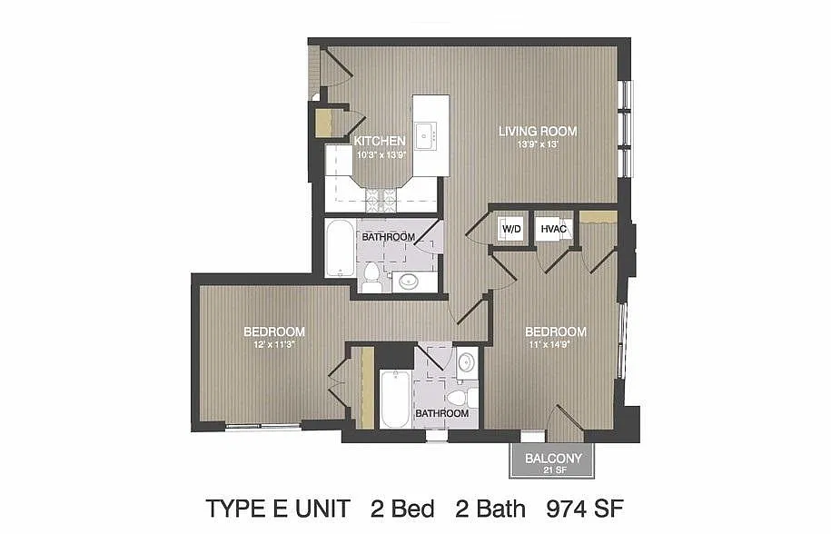 Floor plan Type E