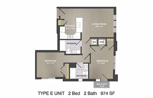 Floor plan Type E