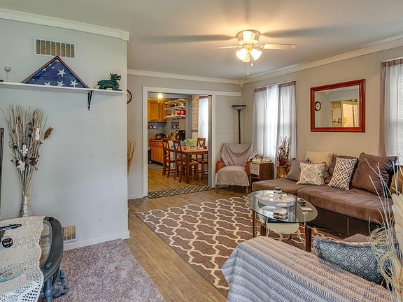 Open concept living areas