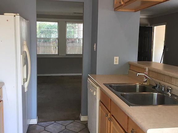 kitchen with view to family room