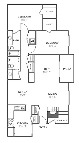 Floor plan B3