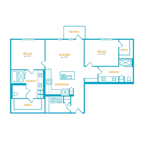 Floor plan Wiltshire