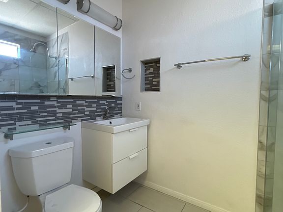Bathroom area