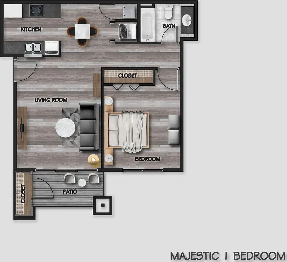Lakeside 1 Bedroom 1 Bath Apartment - Ask About Our Rent Specials — Photo 2