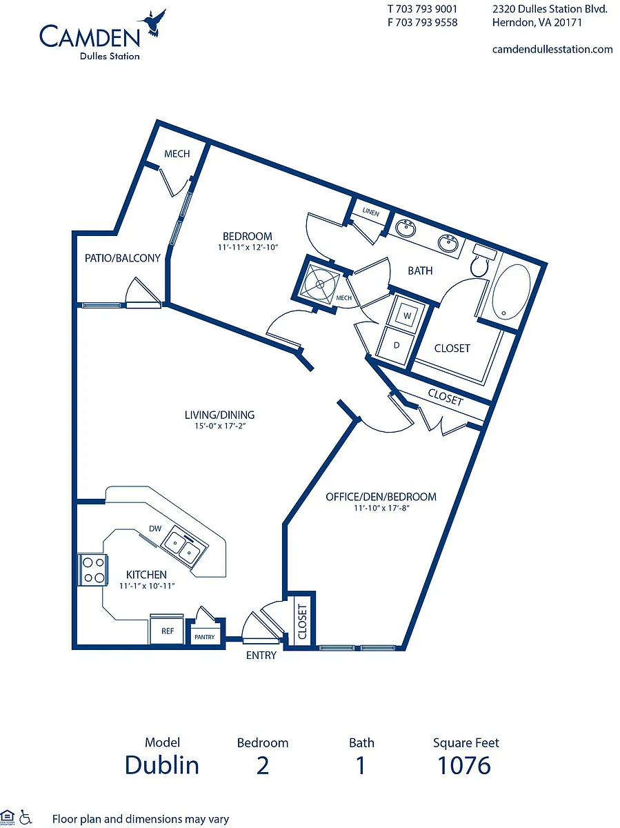 Floor plan Dublin
