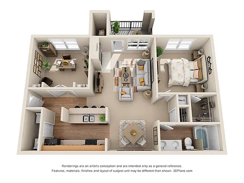 Floor plan The Amarillo