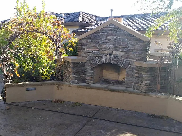 Seating area in Courtyard