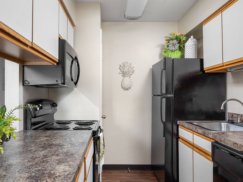 Beautiful Kitchen with Upgraded Black Appliances