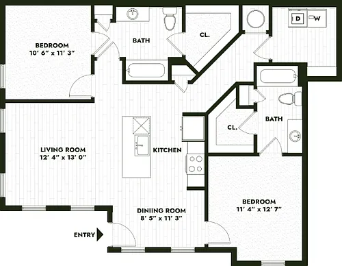 Floor plan B1