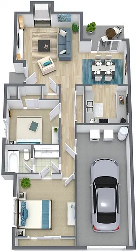 Floor plan Oak