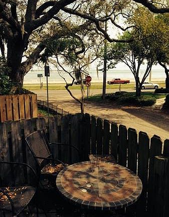 View from deck