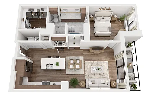 Floor plan G