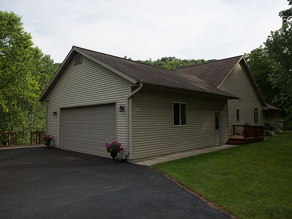 Attached 2-car garage