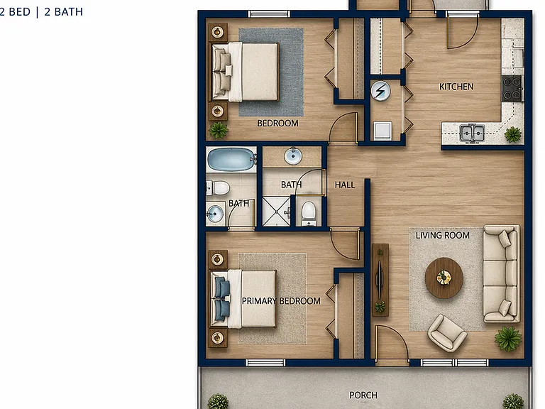 Park Towne Apartments — Photo 32