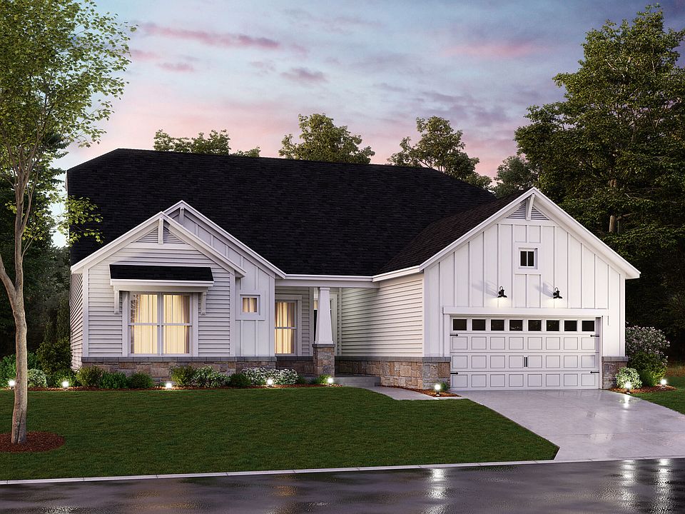 Kentmore III Elevation C Optional Stone DUSK