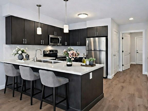 Luxury Kitchen with Stainless Steel Appliances