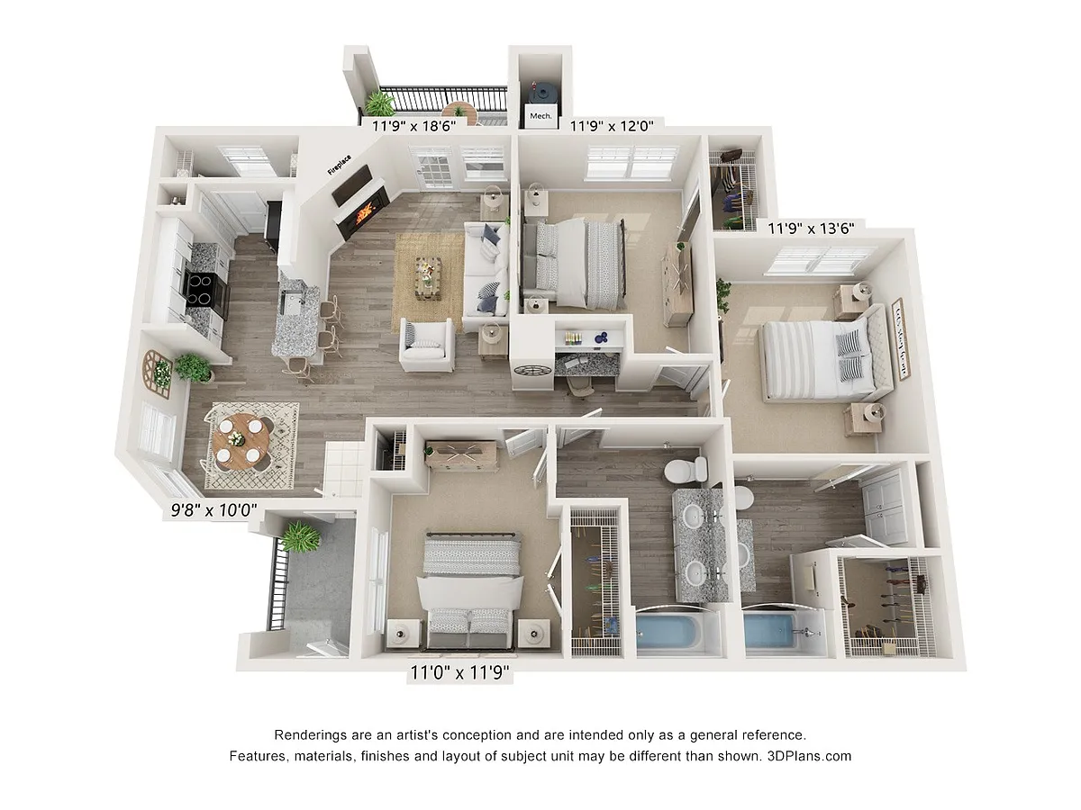 Floor plan Redbud
