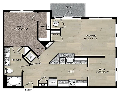 Floor plan A6