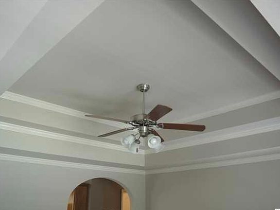 Trey ceilings.