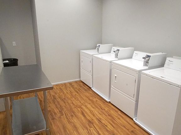 Coin Operated Washers & Dryers and a Convenient Folding Table